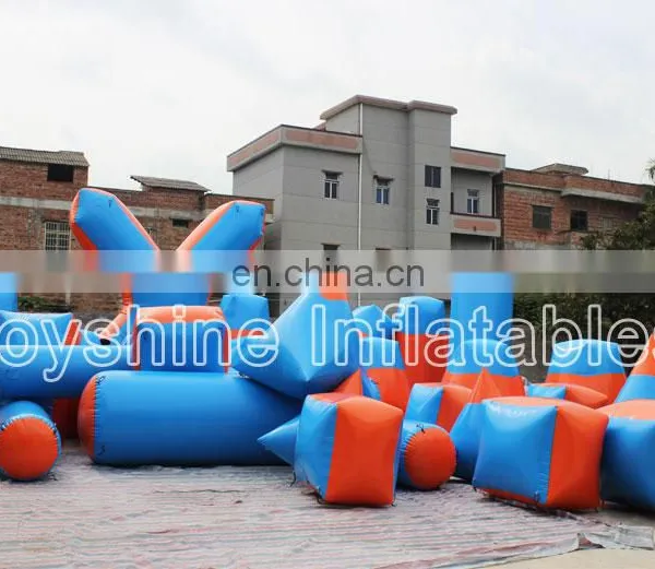 2019 Popular Gun Shooting Game Archery Laser Tag Sports Mini Win Bunker PVC Inflatable Paintball Bunkers photo-2