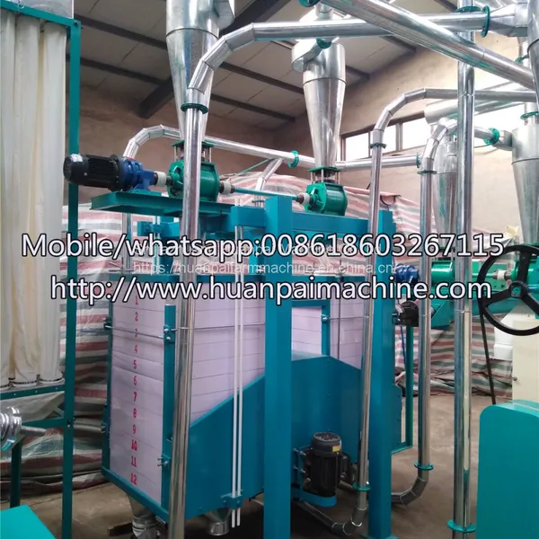 Maize Corn Milling Machine Grain Flour Mill Machinery Corn Grinder Machine photo-3