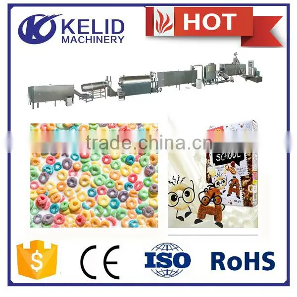 Stainless Steel Full Automatic Breakfast Cereal Product Machinery photo-4