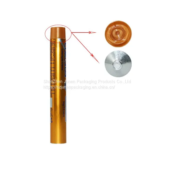 Aluminum Collapsible Hair Color Tube Packaging photo-2