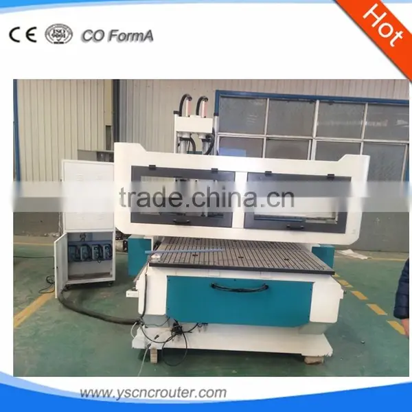 1325D-2 Multi 2 Spindles 3d Cnc Router Machine for Making Door photo-6