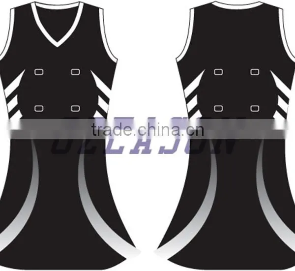 2016 OEM Service Netball Jersey,sublimated Netball Uniforms,custom Design Netball Dresses photo-2