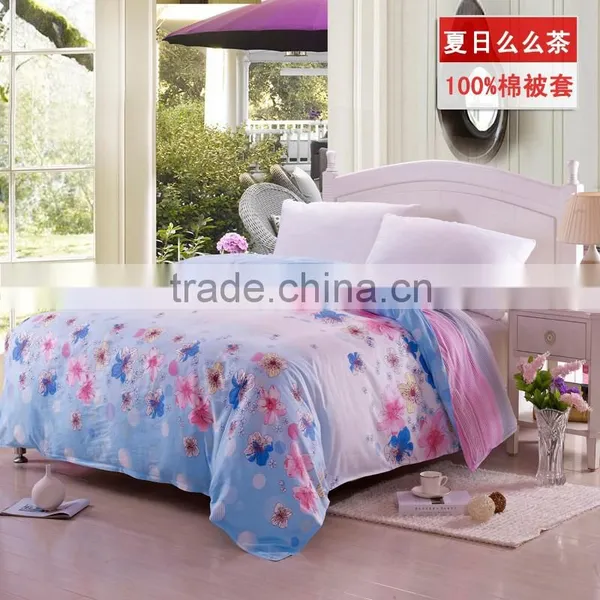 Pink Color Round Circle 100% Cotton Bedding Set Beautiful Bed Sheet Sets Simple Pattern Bedding Set photo-6