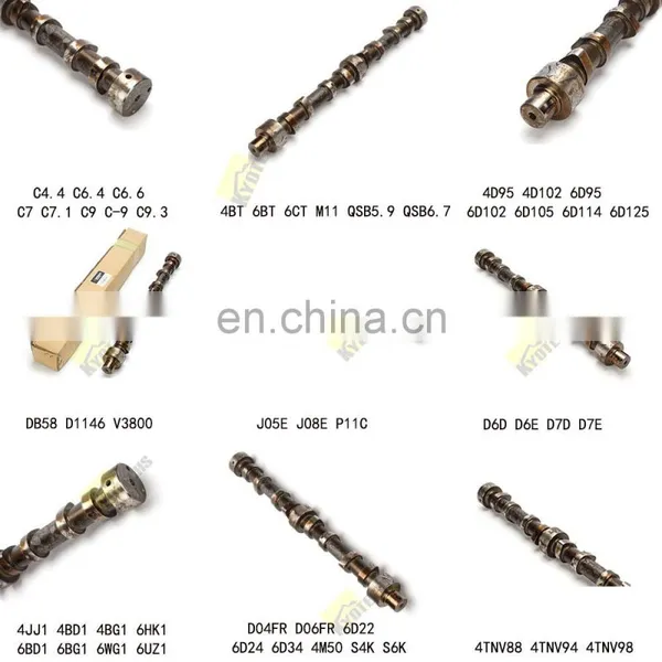 Kyotechs VA32G0500100 CAMSHAFT SK130-8 SK140-8 D04FR photo-4