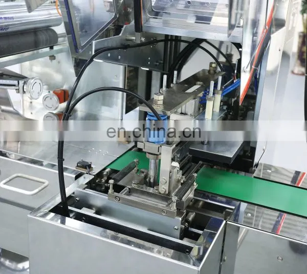 Ruipuhua 508S Box-motion Type Forzend Food Bread Cake ,Scouring Pad/Sponge/Cleaning Supplies Horizontal Pillow Packing Machine photo-5