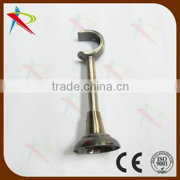 2015 Nigeria / Algeria New Wrought Iron Single Curtain Pole Brackets photo-2