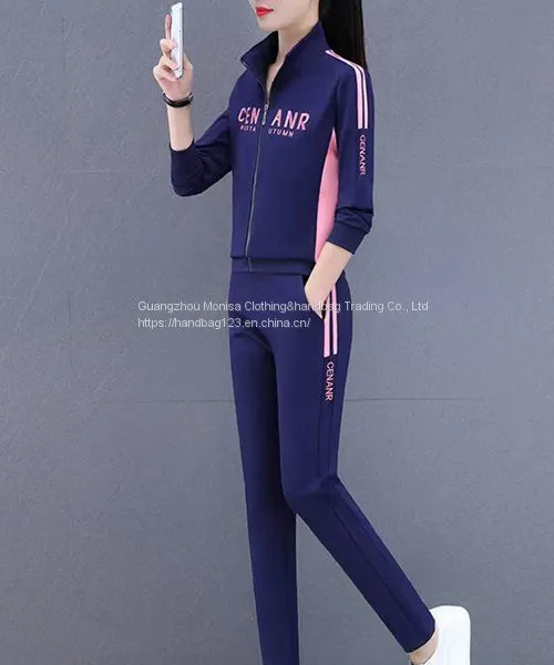Casual Sports Suits Women's 2022 Autumn New Fashion Spring And Autumn Two-Piece Suit photo-3