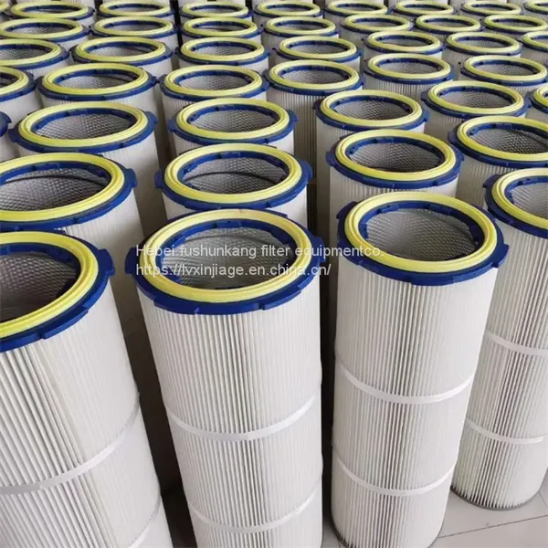 Dust Filter Element Liu er Quick Disassembly Dust Filter Cartridge Quick Disassembly Plastic Spray Sand Machine Powder Coating Filter Element-Fushunkang