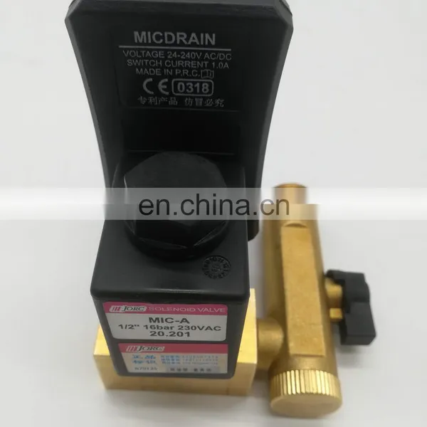 Electronic Automatic With Time the Cock of Ball Digital for Auto Drain Valve