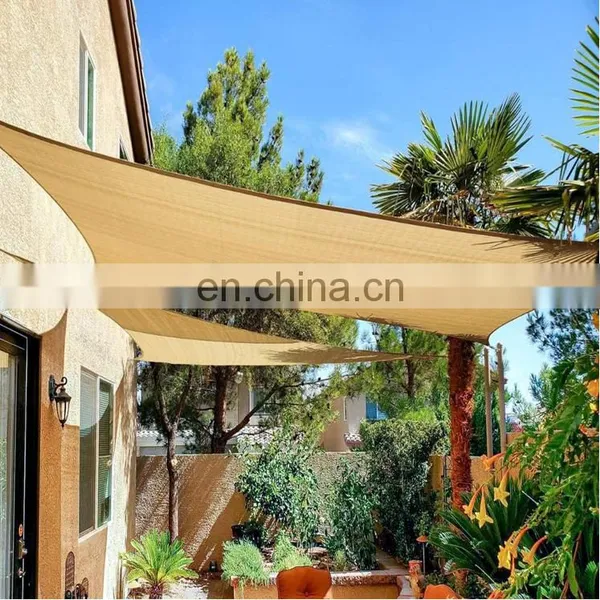 Hot Sale Waterproof Sun Shade Sail Triangle Oxford Canopy Sunblock Sunshade Cloth Block Outdoor Patio Yard Backyard Sand Garden photo-5