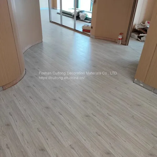 Wear-resistant Wood Flooring Library Art Training Video Classroom Art Gallery Music Performance Hall Reinforced Composite Flooring photo-4