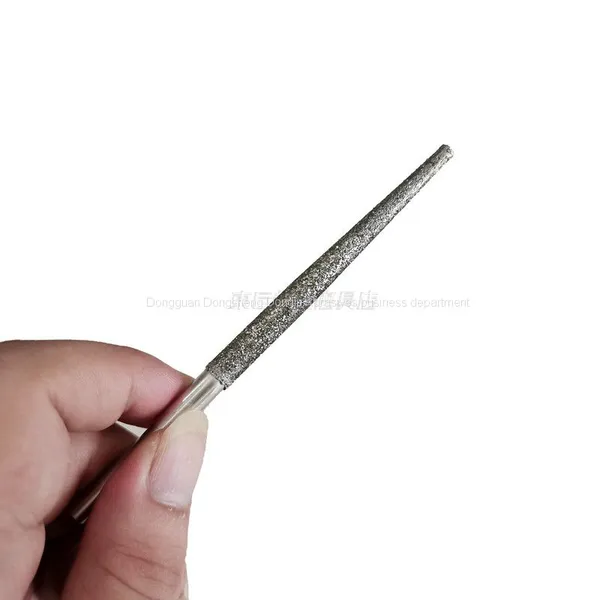 Customized 6mm Electroplated Diamond Round File Metal Alloy Material Cutting and Grinding photo-4