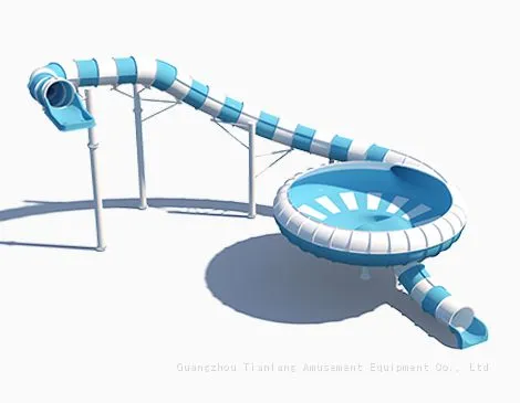 Children's Water Park Slide Equipment Swimming Pool Entertainment Indoor Family Water Slide photo-4