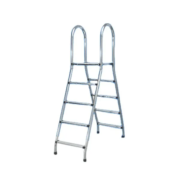 SP Stainless Steel Portable Pool Ladder Two Sided With Anti-Slip Feature Premium Swimming Pool Accessories photo-2