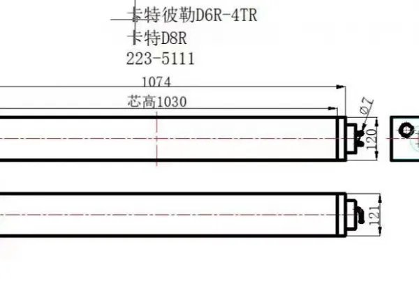 CAT D6R-4TR D8R 223-5111 RADIATOR photo-2