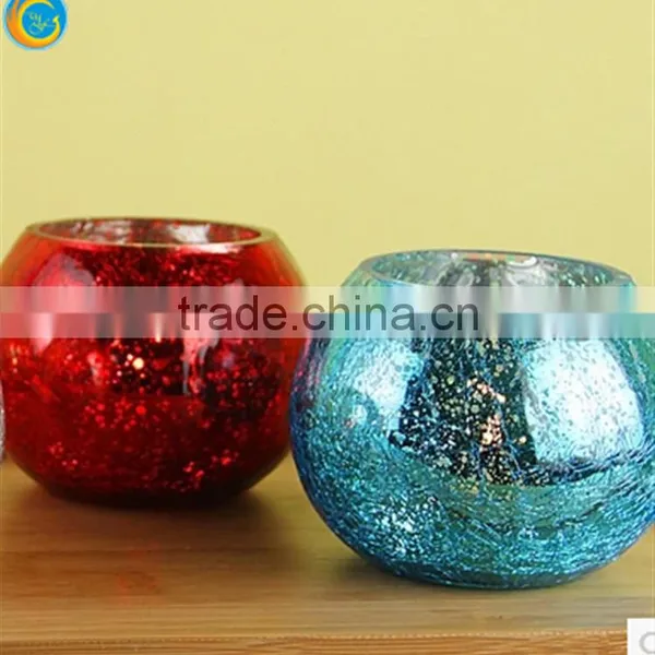 Coins Bowl Glass Candle Holder for Wedding Ddecoration for Home Decor photo-3