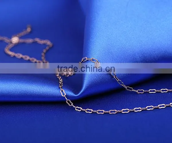 Coffee Gold Plated Decorative Long Chain Link Chain Jewelry Chain Necklace photo-4