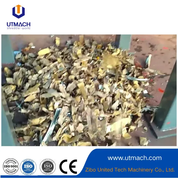 Shear-force Optimized and Industrial-grade Double Shaft Shredder photo-5
