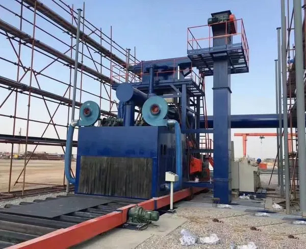 Roller Passing Shot Blasting Cleaning Machine, Radiator Shot Blasting Machine, Steel Pipe Inner and Outer Wall Rust Removal Machine photo-4