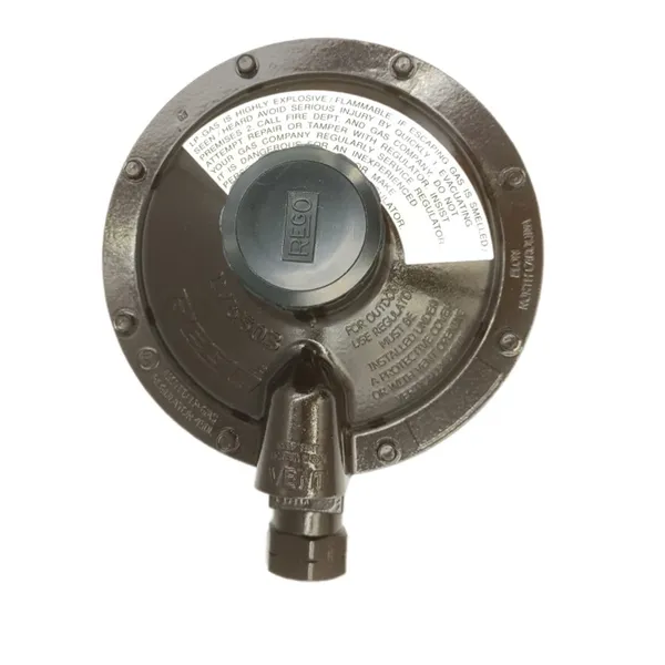 REGO LV5503B8 Pneumatic Gas Regulator Burner Pressure Reducing LPG Valves for Multiple Cylinder Installations 52 Kg/h Flow Rate