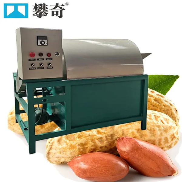 Commercial Large Capacity Electric Stir Frying Machine Ideal for Oil Press Plant Seed Pre-roasting and Drying Treatment