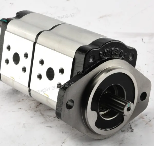 SANY Dual Gear Pump Set 60241047 13 Tooth Original photo-3