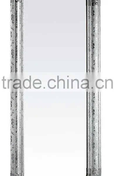 Barber Salon Mirror Station Styling Oval Single Side Salon Wall Mirror Carving Frame Salon Mirror photo-2