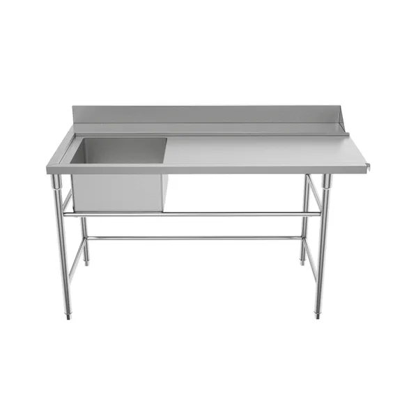 Factory Price Restaurant Kitchen Table Commercial Stainless Steel Work Table photo-2