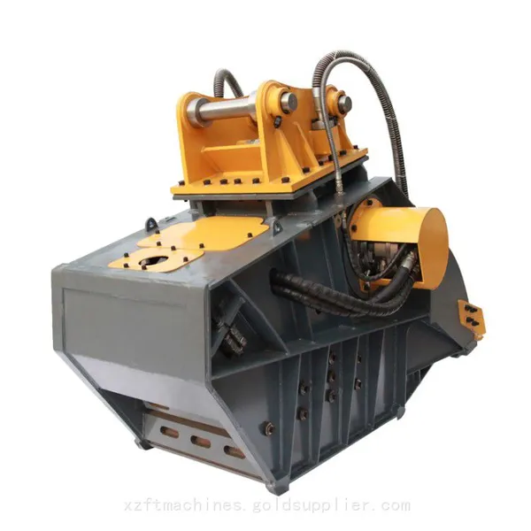 High Efficiency Excavator Hydraulic Crusher Bucket for Concrete&Rock Crushing photo-3
