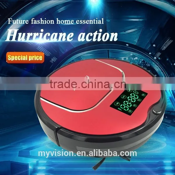 Rechargeable Automatic Robot Vacuum Cleaner for Mom With Automatic Recharge and Timer photo-2
