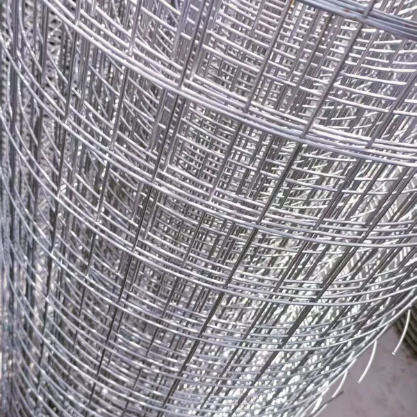 Welded Wire Mesh Rolls for Protecting Mesh - Plain Weave PVC Coated Steel photo-3