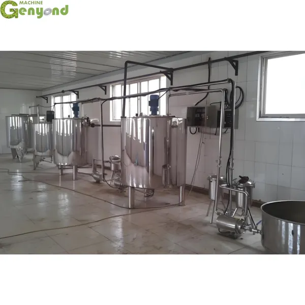 Small Soymilk Production Line Automatic Soybean Milk Production Line photo-5
