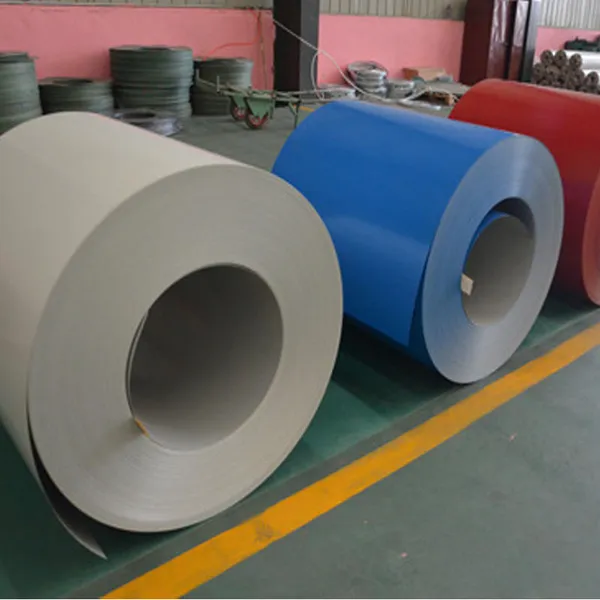 PPGI Color Coated Coil for Europe EN10169 0.4mm 0.5mm Z80 Z100 PVDF SMP Facade Grade photo-4