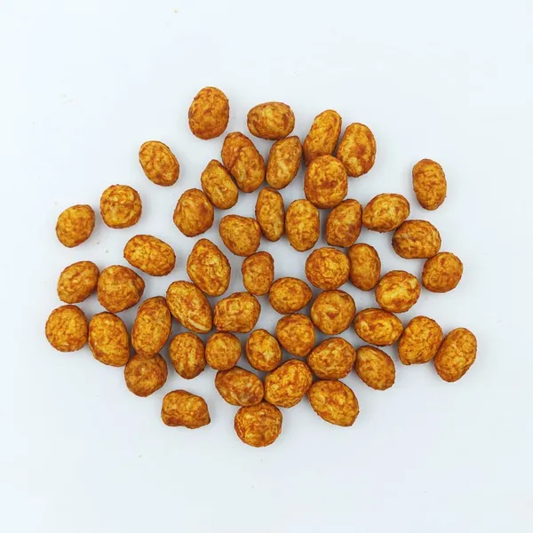 Low Oil Baked Paprika Coated Peanut Kernels, Gluten Free Crispy Peanut Snacks Bulk OEM With HALAL, BRC, KOSHER Certifications photo-2
