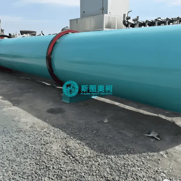 Rotary Dryer for Tree Bark Thermal Drying 60 Tpd photo-3