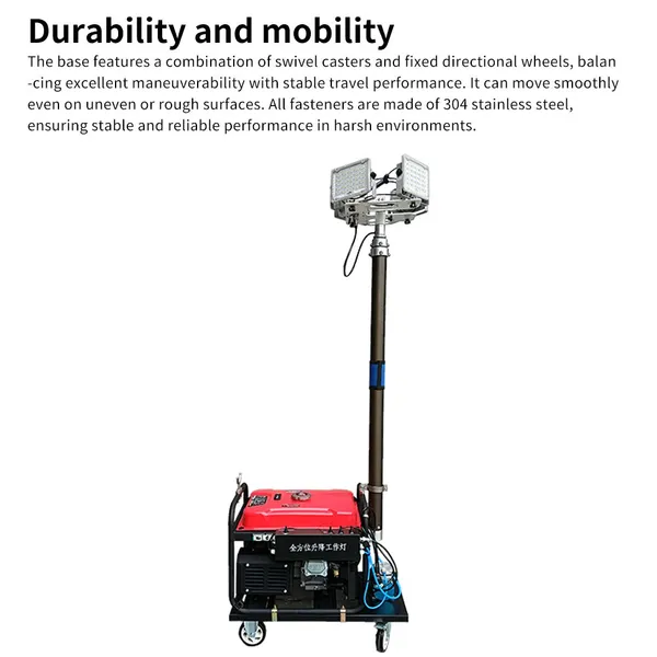 ANJ6110 Mobile LightingVehicle (Gasoline Version) photo-4