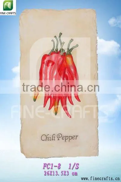 Homly Decoration Chili Pepper Wall Art