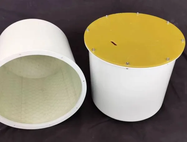 X-Band Tall Dome FRP Radome 8-12GHz High-Precision Wave Transparent Antenna Cover