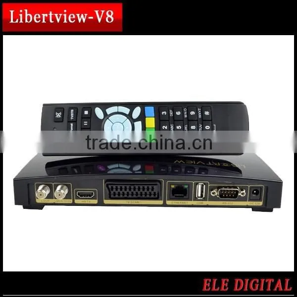 Full HD 1008P Satellite Receiver Dvb-s2 Mpeg4 Receiver hd Dual-core Libertview V8 photo-2