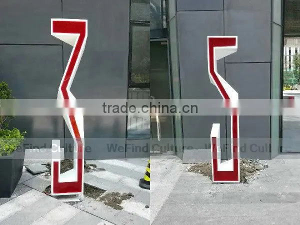 Big Number Signs Metal Welded Sculptures photo-2