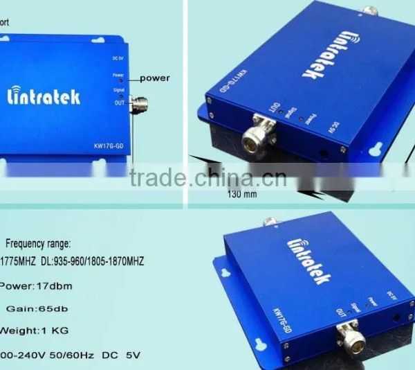 Lintratek GSM WCDMA 3G Dual Band 2g 3g Cell Phone Repeter GSM/3G 900/2100MHz photo-4