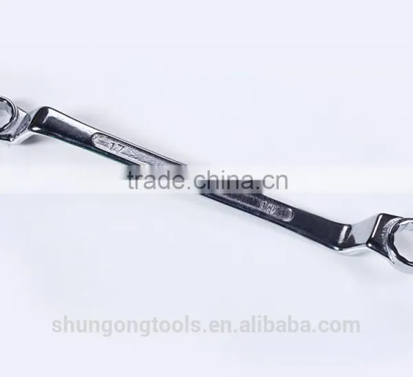 Spanner Tools Set Double Ring Wrench With Canvas Bag GS KING TOOLS photo-3