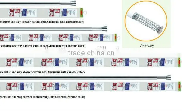 Shower Curtain Pole Stainless Steel Shower Rod SS304 Shower Curtain (8041-8046) photo-5