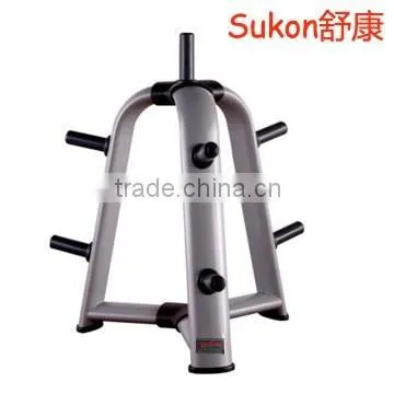 SK-638 Commercial Gym Equipment Weight Plate Tree Vertical Plate Rack
