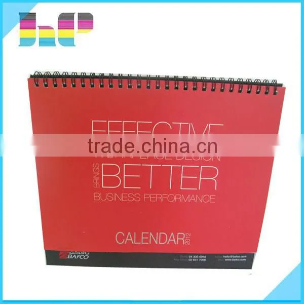 2016 Best Creative Custom Made Top Level New Style Table Calendar Printing photo-5