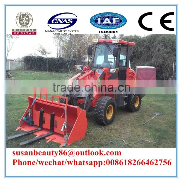 Telescopic Loader, Chinese 4.5m Dumping Height Telescopic Wheel Loader for Sale photo-5