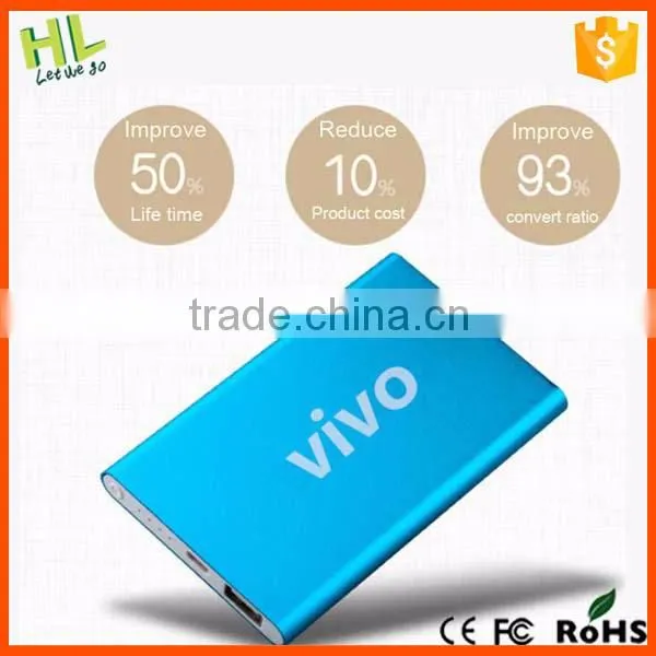 2015 Ultra-thin Metal 5000mah Universal Power Bank for Psp photo-5