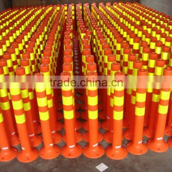 Hot sale orange flexible road post