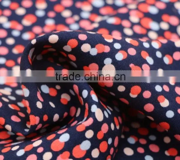 THE BEAUTIFUL SPOT PATTERN 100% RAYON PRINTING FABRIC RAYON CHALLIS FABRIC 30S Quality Choice photo-2