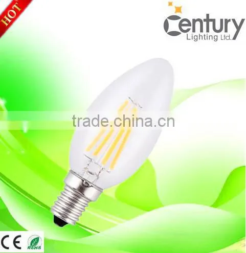 China 3w Led Candle Lamp E14/E27 Led Candle Bulb Light Led Candle Lamps for Indoor Lighting photo-4